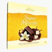 "Pomorzanka" суфле в темном шоколаде со вкусом ванили Super Mleczko 190 гр