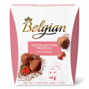 Изделия кондитерские сахаристые "Belgian"трюфели со клубники 200гр*15шт