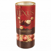 Конфеты "LEXUS" из молочного шоколада с ореховым кремом (в тубе) 500 гр