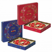 Конфеты “Feletti” из темного шоколада с пралине (CHRISTMAS DECO) Ж/Б 200г*8шт
