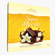 "Pomorzanka" суфле в темном шоколаде со вкусом ванили Super Mleczko 190 гр