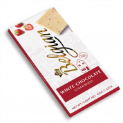 Белый шоколад с клубникой The Belgian 100гр