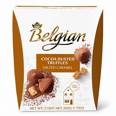 бельгийский трюфель belgian с солёной карамелью 200гр*15шт
