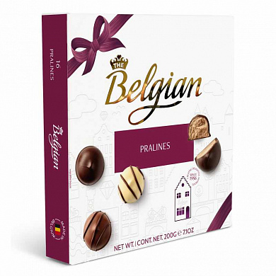 шоколадные конфеты the belgian пралине 200гр*12шт