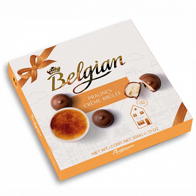 шоколадные конфеты the belgian крем-брюле 200гр
