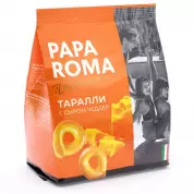 Таралли PAPA ROMA с сыром Чеддер 180г