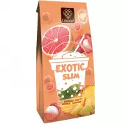 Жевательные конфеты EXOTIC SLIM (Грейпфрут, Личи, Ананас, l-carnitine) в бел.шок 75г