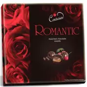 Ассорти шоколадных конфет Romantic Розы 360гр