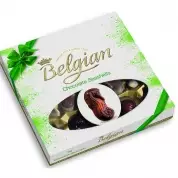 Шоколадные конфеты Дары моря The Belgian зеленый бант 250гр
