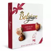 Шоколадные конфеты The Belgian Сердечки 200гр*12шт