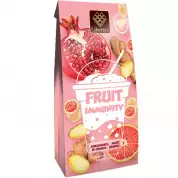 Жевательные конфеты FRUIT IMMUNITY (Гранат, Имбирь, Красный апельсин, Куркума ) в бел.шок 75г