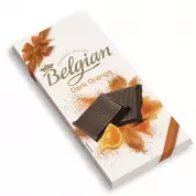 Горький шоколад с апельсином The Belgian 100гр