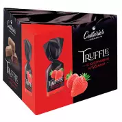 Шоколадные конфеты Truff-le с кусочками клубники 125гр