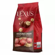 Конфеты "LEXUS" из молочного шоколада с ореховым кремом (пакет) 200 гр