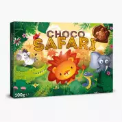 "Hibbi" "Choco Safari"/"Hibbi Friends" молочный шоколад с пралине 100 гр