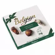 Шоколадные конфеты Дары моря The Belgian зеленый бант 250гр