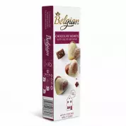 Шоколадные сердечки Belgian с солёным брауни 65гр*10шт